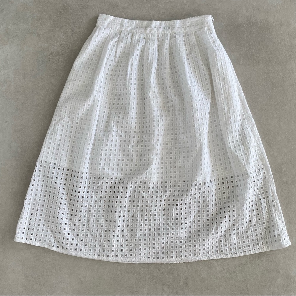 ZARA BASIC MIDI SKIRT